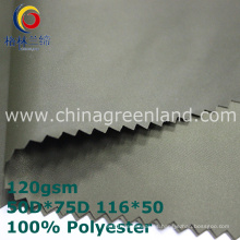 Tela de alta calidad de la memoria del poliester de la tela cruzada para la ropa de la materia textil (GLLML352)